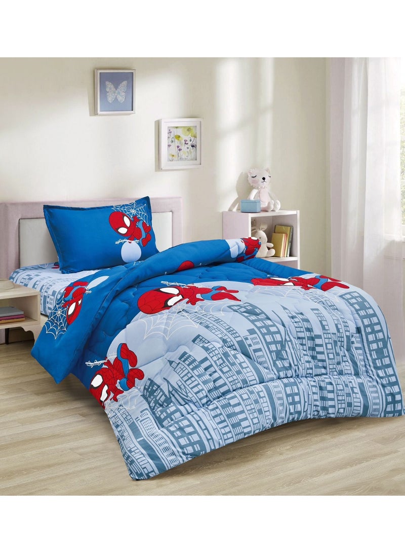 Ming Li Kids Bedspread Set 3 Pieces – Soft Fabric with Medium Filling for Positive Energy and Peaceful Sleep - Image 1
